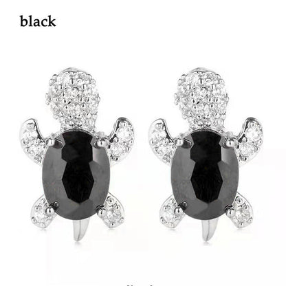 Cute Little Animal Niche Design Earrings Jewelry Stud Earrings