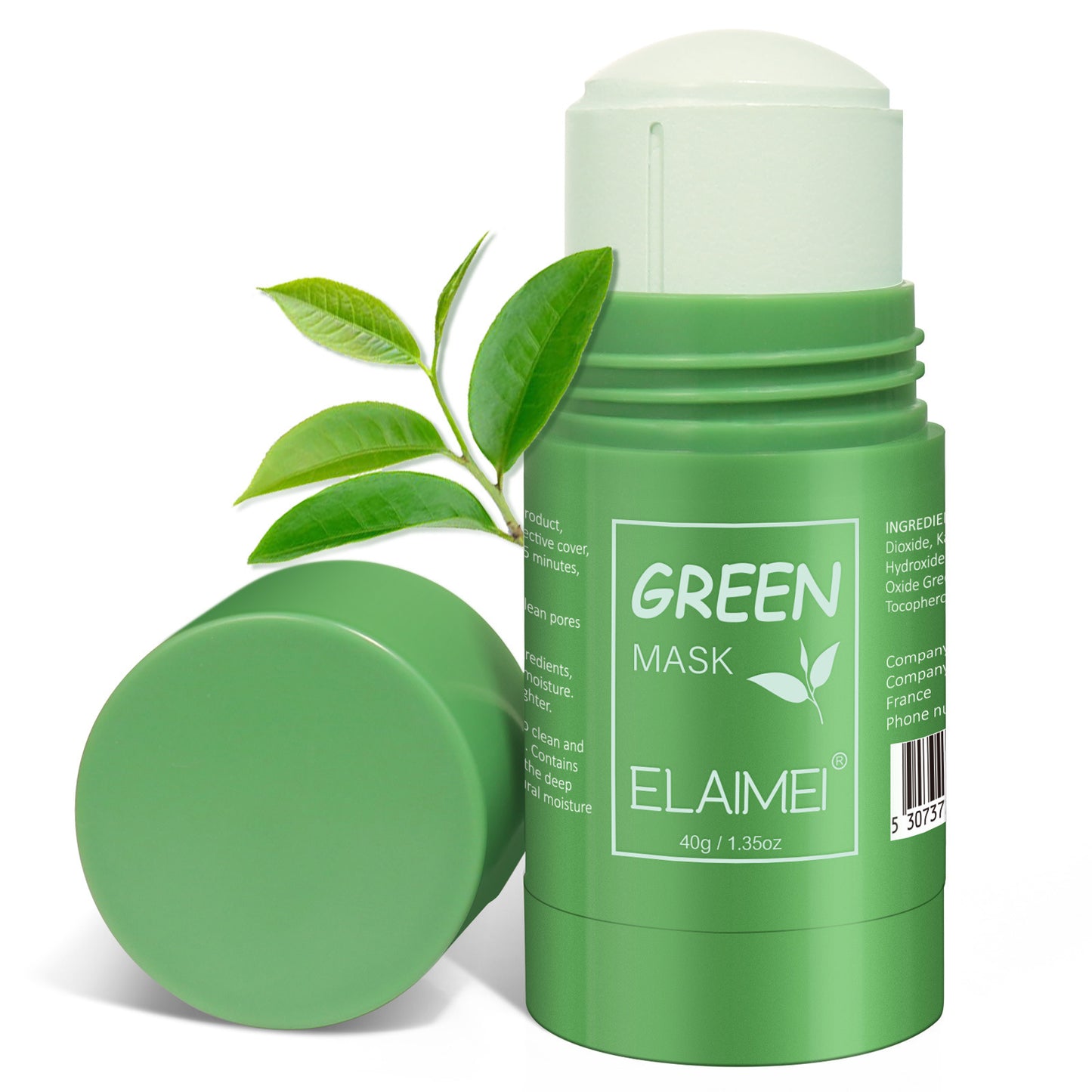 Green Tea Cleansing Blackhead Oil Control Acne Smear Mask