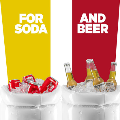 Inflatable Beer Mug Cooler Pool Float - Perfect for Summer Parties