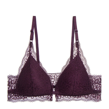 Lace Underwear Suit Women Thin Without Steel Ring