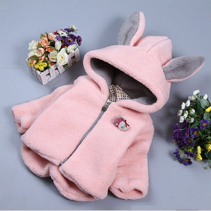 Pull en laine pour enfants petites et moyennes oreilles de lapin