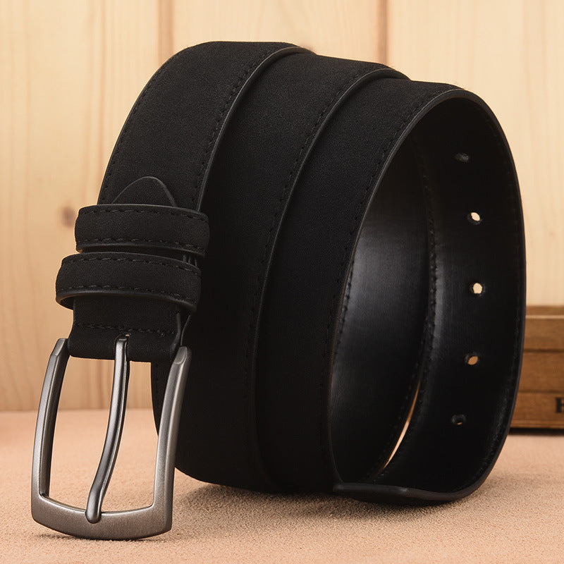 Men's Korean Style Middle-Aged Youth Business Waistband - Cultural Sophistication