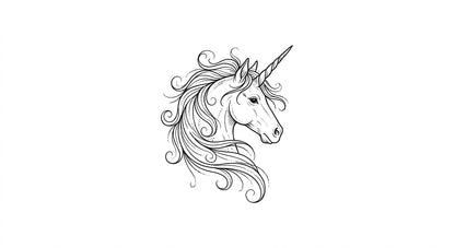 Flash-ark vol. 2 Fantasi — 6 original tatueringsmotiv som skissunderlag (PDF + JPEG)