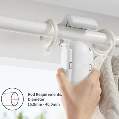 Electric Curtain Refitted Automatic Curtain Robot Roman Rod Track