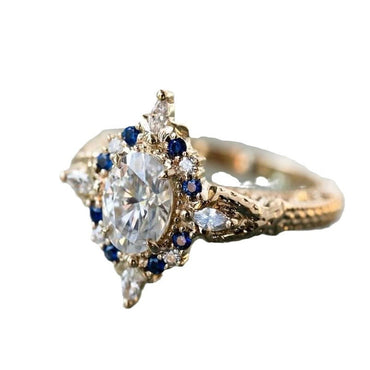 Minority Fashion Ring Förgylld Inläggning