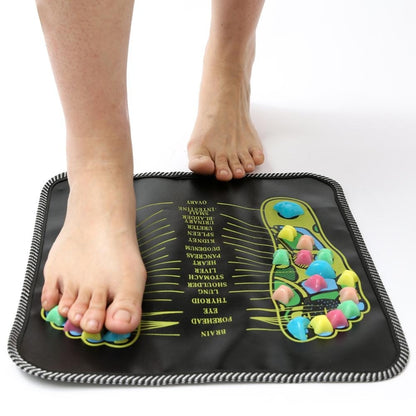 Cobblestone Foot Pad Massager - Reflexology Massage Mat