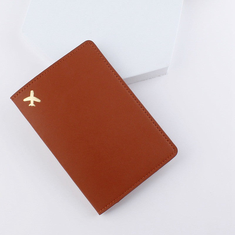 Travel Abroad Multifunctional Document Leather Protective Cover