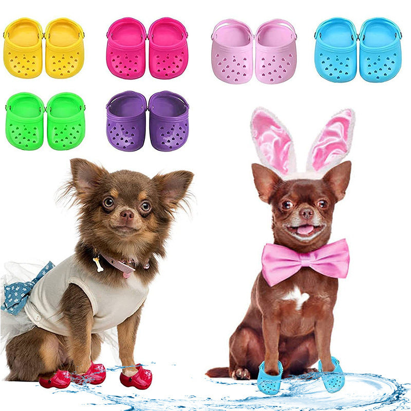 Dog Hole Shoe Wear-resistant Silicone