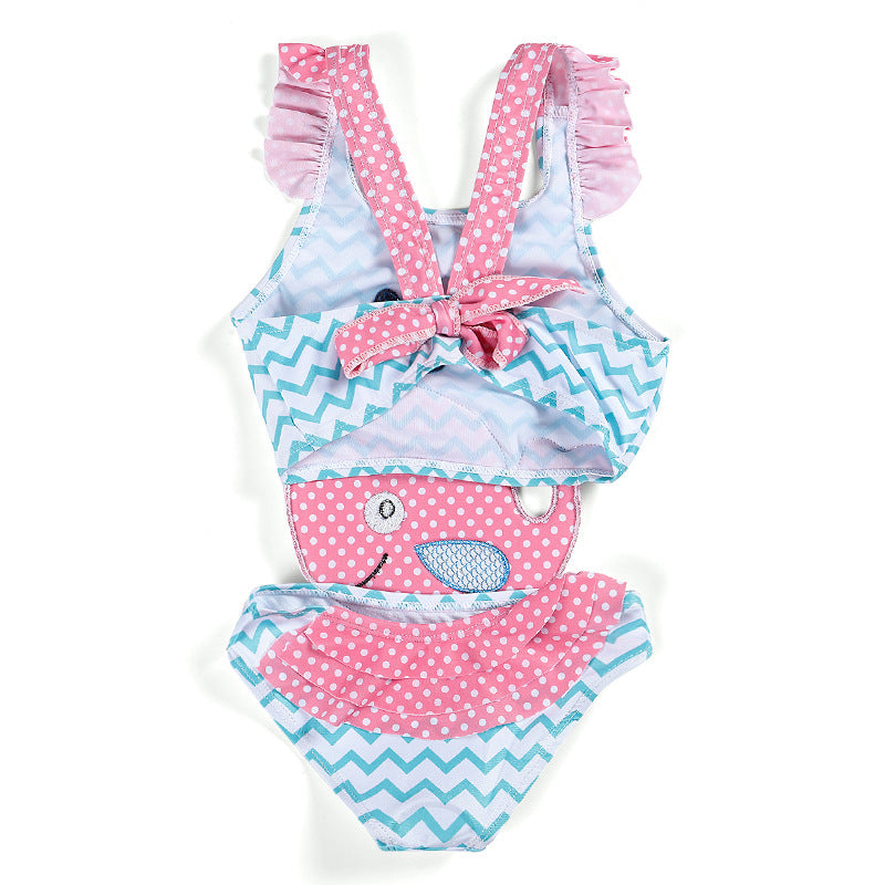 Bébé maillot de bain filles pastèque maillot de bain natation plage bain Bikini mignon été une pièce maillot de bain