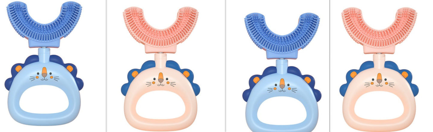 Children's U-shaped Silicone Toothbrush