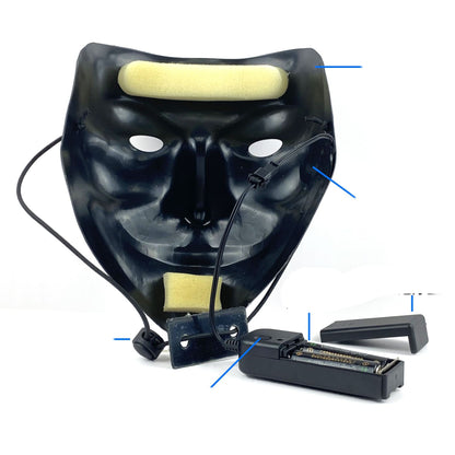 Stage Party Disco Electroluminescent Panel Luminous Mask