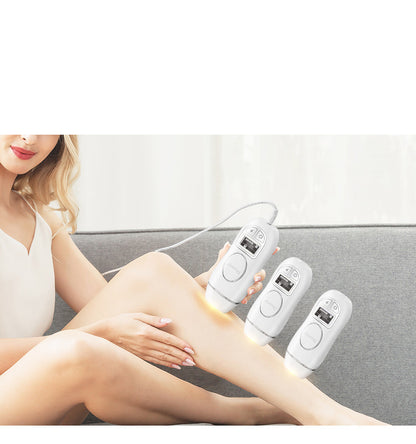 Painless IPL Hair Removal System - Advanced Home Laser Treatment Device