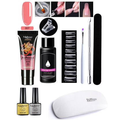 7-delad Nail Art Crystal Extender Set