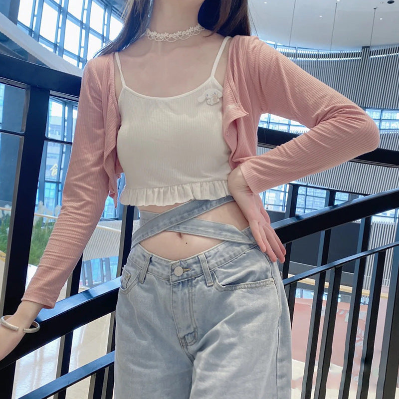 Hot Girl Hyuna Style Mopping Long Pants