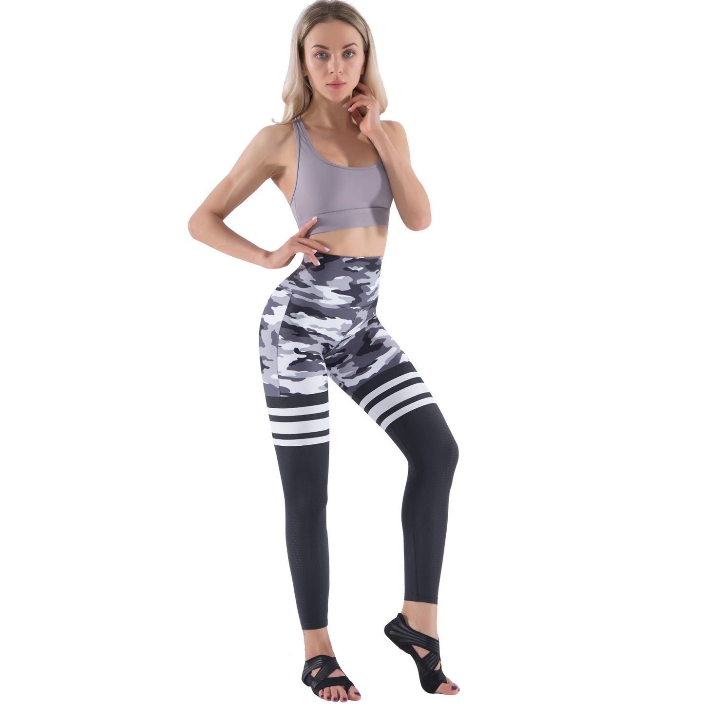 Pantalon slim extensible pour danse et yoga