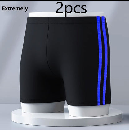 Anti-embarrassment Boxers Swimsuit Plus Size Hot Spring Swimming Trunks
