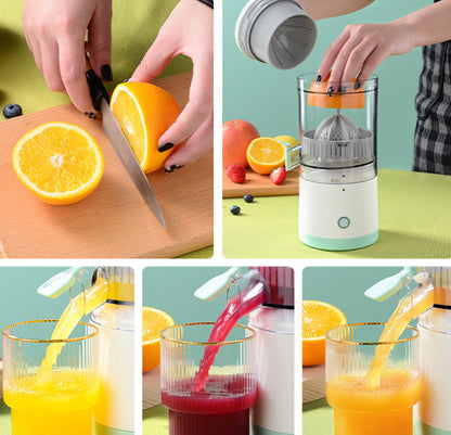 Bärbar USB Mini Elektrisk Juicer Mixer Extraktorer Uppladdningsbar Blender Frukt Färsk Juice Citron Maker Cup Hushållsmaskin