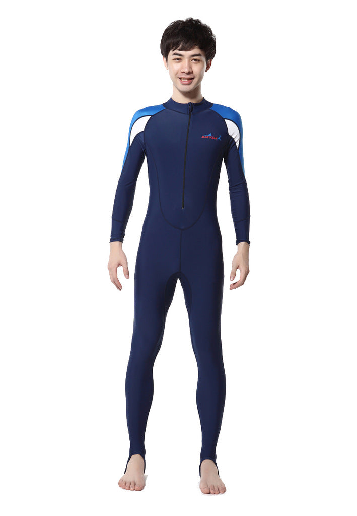 One-piece Diving Sunscreen Jellyfish Snorkeling Swimming Surfing Suit