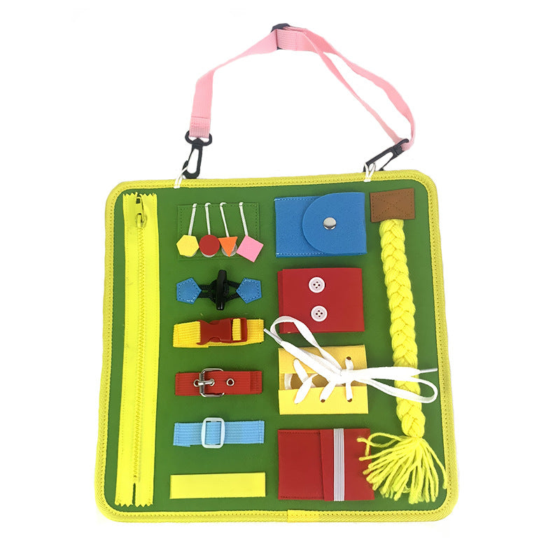 Early Education Of Children Busy Board Felt Dressing Learning