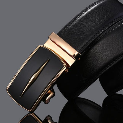 Men's Automatic Buckle Business Trouser Belt - Professional Efficiency
