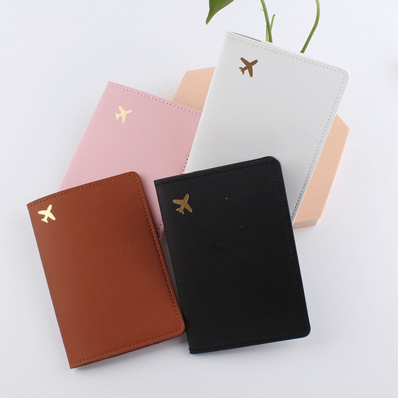 Travel Abroad Multifunctional Document Leather Protective Cover