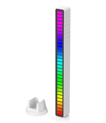 Bande lumineuse LED, contrôle du son, lumière de rythme, musique, lumière d'ambiance, Tube coloré rvb, USB, lampe à économie d'énergie, lumière ambiante