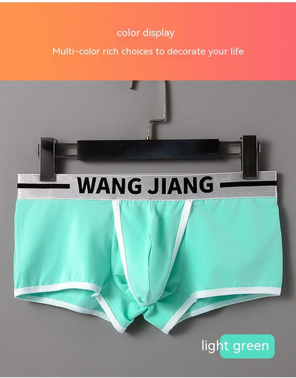 Cotton Men's Underwear Capsule Bag Separation Underwear Men's Solid Color Three-dimensional Cutting Cotton Underwear Men's