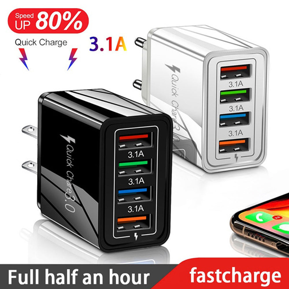 5V 3A Snabbladdning USB Charge Quick Charge 3.0