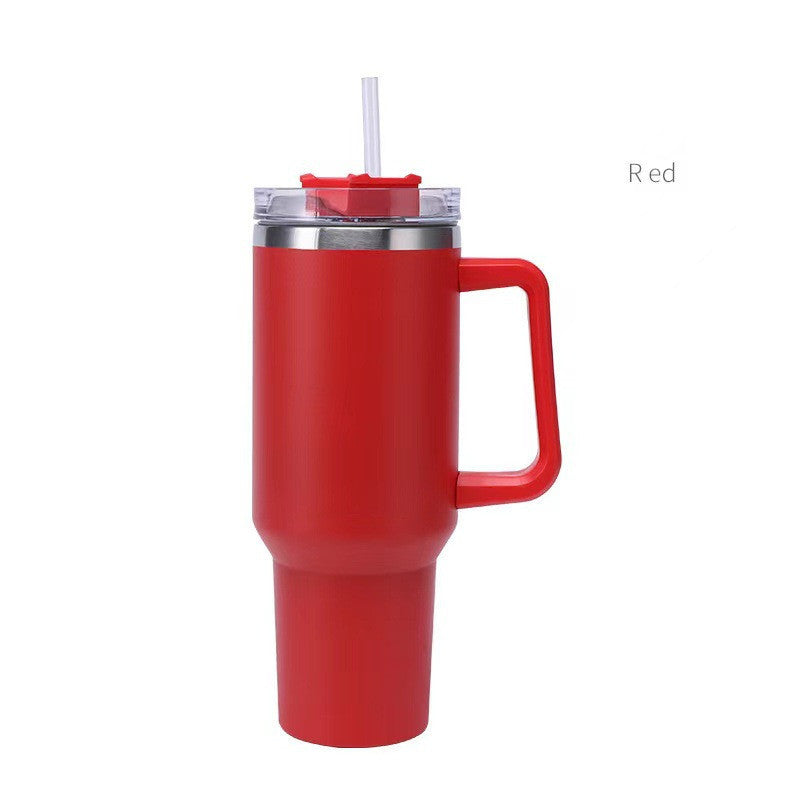 Tasse isotherme en acier inoxydable 40oz Paille Bingba