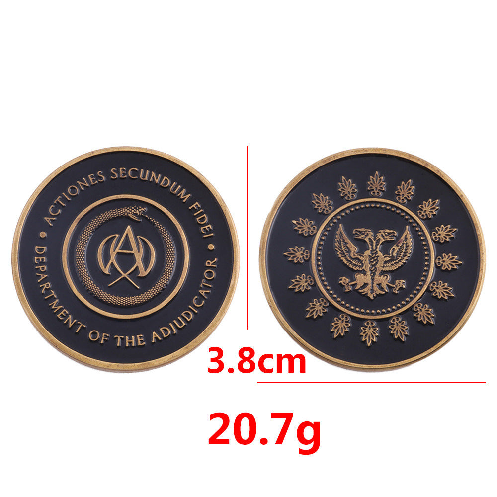 Fashion Plating Collectible Coin Props
