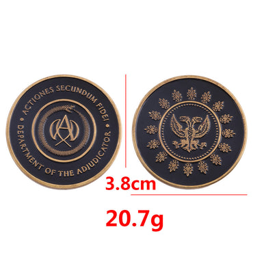 Fashion Plating Collectible Coin Props