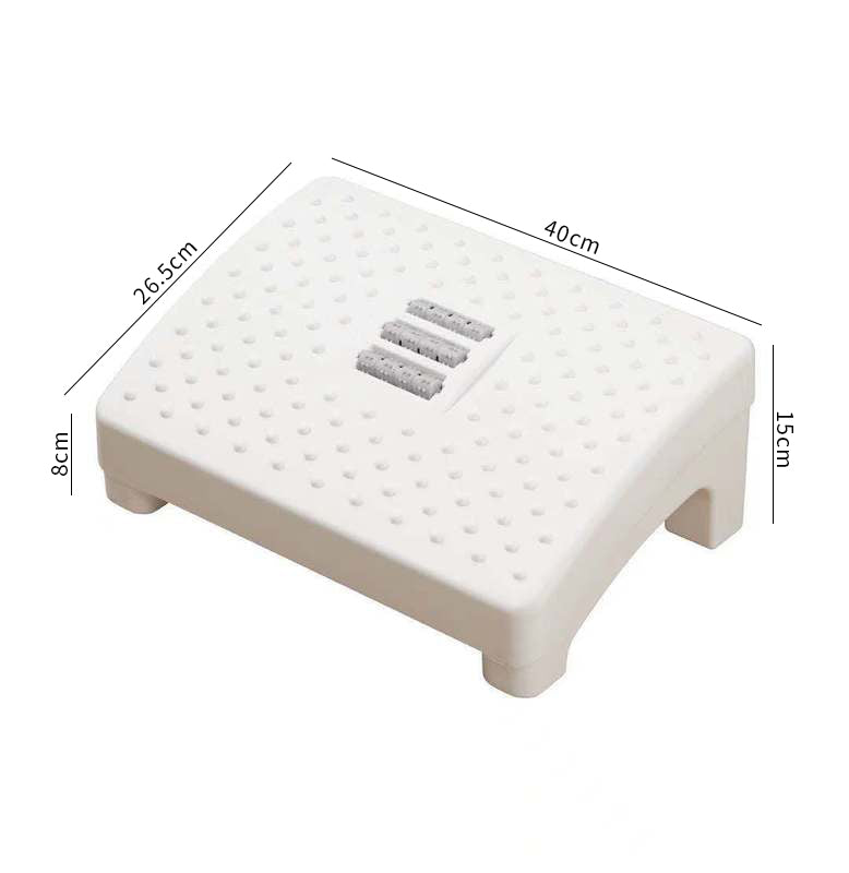 Simple Plastic Office Pedals Ottoman