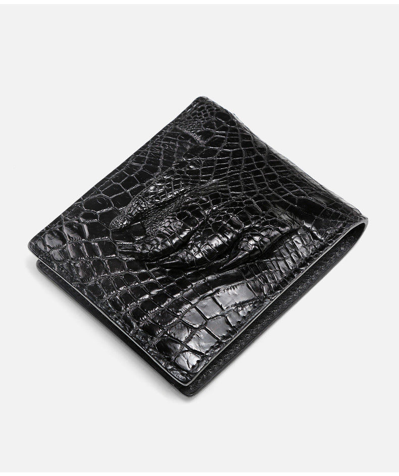 Men's Real Leather Wallet Short Version