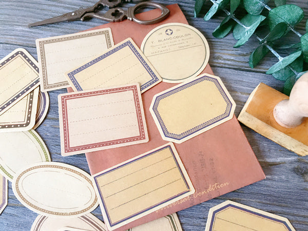 Sunday Preparation Labels
