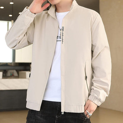 Casual Jacket Men Baseball Uniform Trendy Top Clothes