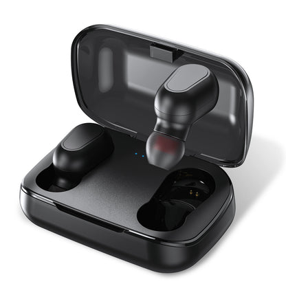 Mini trådlösa Bluetooth-hörlurar 5.0 dubbla öronsnäckor