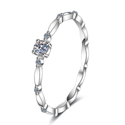 Moissanite Fashion Diamond vigselring