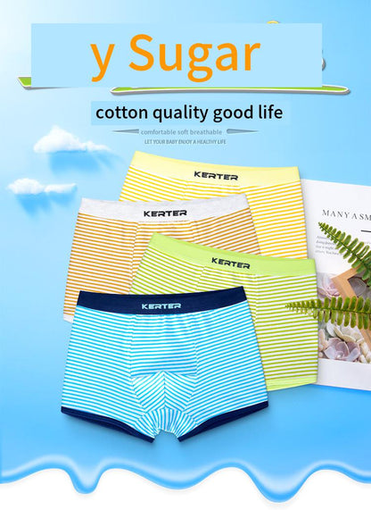 Boxer Pure Cotton Children's Underwear Boxer Boys Underpants